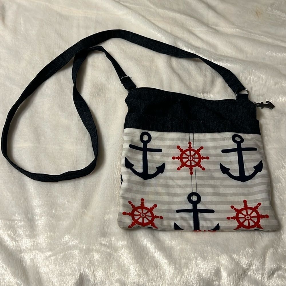 Gmbdesigns Anchor Crossbody Purse